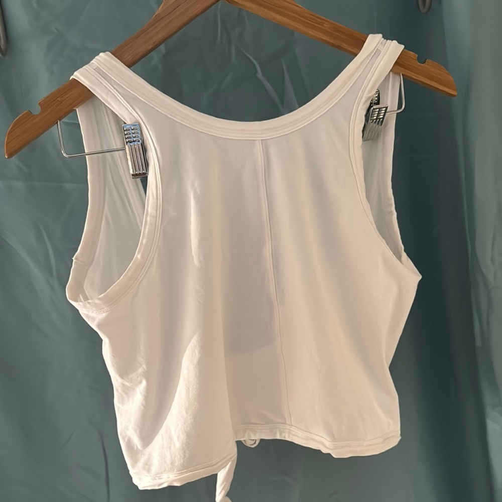 Lululemon It’s A Tie Tank  White Size 4
